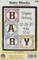DIY Design Works Baby Blocks Birth Record Gift Counted Cross Stitch Kit 5x7